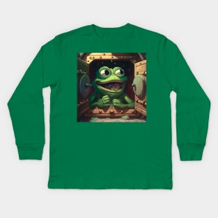 Pepe HUNGREY Kids Long Sleeve T-Shirt